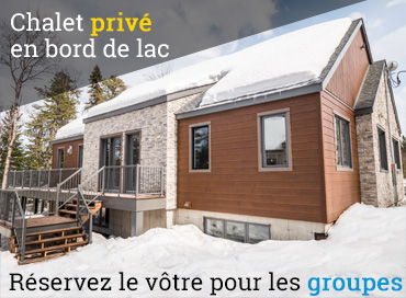 Chalet au canada privé